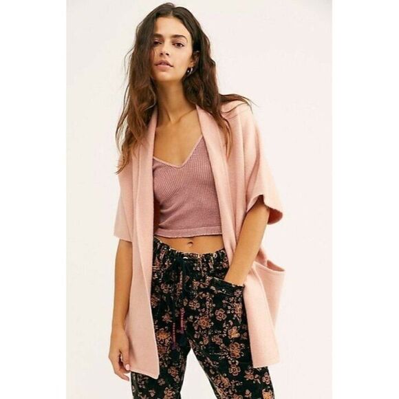 NEW FREE PEOPLE XS S M L WHISTLER CARDIGAN CARDI - Picture 2 of 5